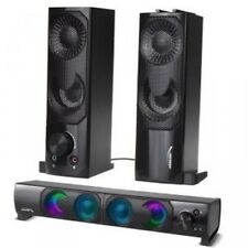 Głośniki komputerowe soundbar Audiocore 3Wx2, LED, USB 5v, wejście liniowe, AC95, używany na sprzedaż  PL