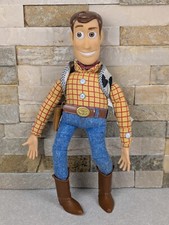 Woody Toy Story Botão Falando Thinkway Brinquedos Funciona 15"", usado comprar usado  Enviando para Brazil