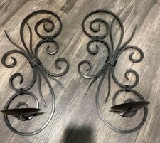 Iron wall sconces for sale  Van Wert