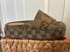 Gucci logo platform for sale  Reno