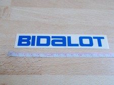 Autocollant bidalot bleu d'occasion  Toulon-