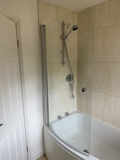 Curved hinged glass for sale  ROYSTON