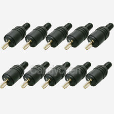 10x 2 pinos plugue macho DIN conector de áudio alto-falante hifi para alto-falante Philips B&O comprar usado  Enviando para Brazil