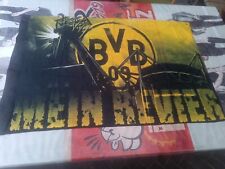 Bvb fahne 86x130 gebraucht kaufen  Schüttorf