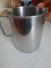 Stainless steel pitcher for sale  Clio