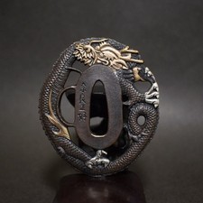 Acessórios de espada samurai Tsuba guarda koshirae katana wakizashi comprar usado  Enviando para Brazil