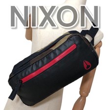 Bolsa de cintura Nixon Body Bag preta vermelha tiracolo poliéster comprar usado  Enviando para Brazil