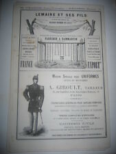 Pub 1878 lemaire d'occasion  Expédié en Belgium