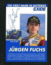 Jürgen fuchs autogramm gebraucht kaufen  Stutensee