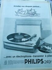 Advertising 1963 philips d'occasion  Expédié en Belgium
