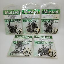 Pacote com 5 clipes Mustad Fastach com rolamento de esferas giratório de pesca FTCBB SL comprar usado  Enviando para Brazil
