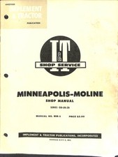Minneapolis moline series for sale  USA