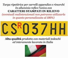 Targa ripetitrice per usato  Albano Laziale