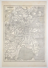 Sydney australia map for sale  Greenville