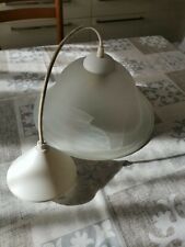 Lampadario campana vetro usato  Massimino
