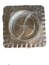 Everlast inserção de vidro de alumínio martelado prazer dividido bandeja de prato botão borda de contas comprar usado Everlast inserção de vidro de alumínio martelado prazer dividido bandeja de prato botão borda de contas comprar usado  Enviando para Brazil