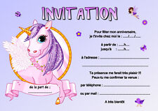 Cartes invitation anniversaire d'occasion  Lapalud