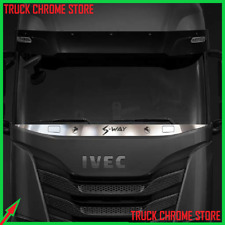 IVECO S-WAY PARTE INFERIOR DA JANELA FRONTAL RIPAS CROMADAS aço inoxidável 5 peças. comprar usado  Enviando para Brazil