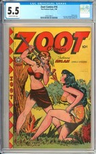Usado, Zoot Comics #16 Capa Clássica Good Girl Era de Ouro Fox Comic 1948 CGC 5.5 comprar usado  Enviando para Brazil