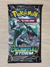 Pokemon Celestial Storm Booster Pack (arte do pacote Rayquaza) comprar usado Pokemon Celestial Storm Booster Pack (arte do pacote Rayquaza) comprar usado  Enviando para Brazil