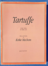 TARTUFA: Partitura musical y libreto PIANO/VOCAL de Kirke Mechem segunda mano  Embacar hacia Mexico
