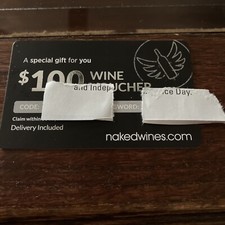 100 wine voucher for sale  Mechanicsville