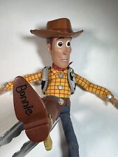 "Muñeco de peluche vaquero leñoso Toy Story de la tienda Disney 15"" Bonnie a pie tirar de la cuerda" segunda mano  Embacar hacia Argentina