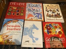 Lot of 6 Hardback children books learning, animals, inventions, heroes, ideas comprar usado  Enviando para Brazil