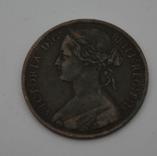 1867 victoria penny for sale  CHELMSFORD