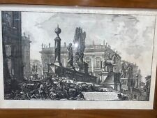 Incisione originale piranesi usato  Italia