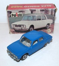 RARO Polistil RJ46 Alfa Romeo Giulia 2000 Sedan em Azul VN Estado perfeito com caixa original comprar usado  Enviando para Brazil