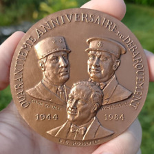 Médaille bronze gaulle d'occasion  Plémet