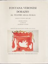 Maurizio calvesi fontana usato  Vigevano