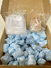 Sabonetes pequenos de urso azul para chá de bebê com bolsas e etiquetas de agradecimento comprar usado  Enviando para Brazil
