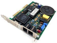 Placa ISA vintage 1989 Zoom Telephonics Inc. modem PC cartão de fax HC2400R BDN9FM, usado comprar usado  Enviando para Brazil