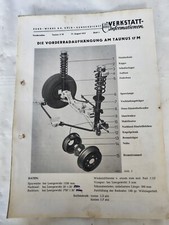 Ford dienst werkstatt gebraucht kaufen  Allenbach, Herborn, Sien