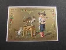 Chromo marque chat d'occasion  France