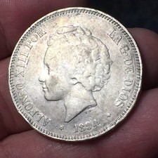5 pesetas usato 5 pesetas usato San Bonifacio