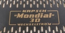 Röhrenradio rückwand kapsch gebraucht kaufen  Mittenwald