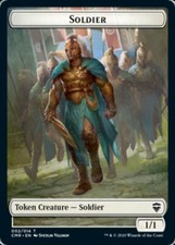 Mtg soldier token for sale  SHEFFIELD