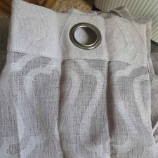 Sheer gray curtains for sale  Simpsonville