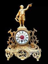Antique clock french for sale  SOUTHPORT