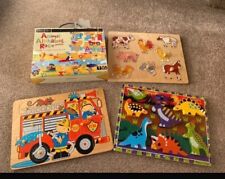 Selection wooden puzzles for sale  NOTTINGHAM