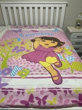Capa Doona cama de solteiro Dora The Explorer com borboletas comprar usado  Enviando para Brazil