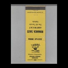 Matchbook cover bonanza for sale  Raymond