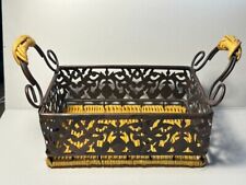 Metal wicker rectangle for sale  Oakland