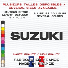 Suzuki sticker vinyle d'occasion Suzuki sticker vinyle d'occasion  Putanges-Pont-Écrepin