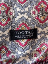 Vintage tootal scarf for sale  WORTHING