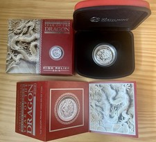 1oz silber drache gebraucht kaufen  Wallenhorst