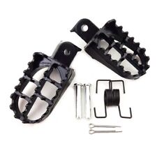 Foot pegs black for sale  Shipping to Ireland